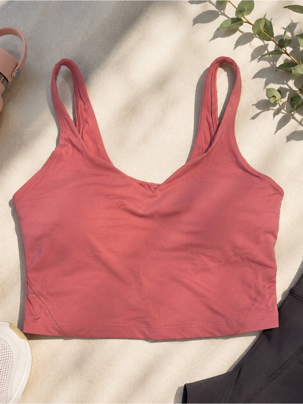 lululemon athletica Dusty Rose Pink Sports Bra